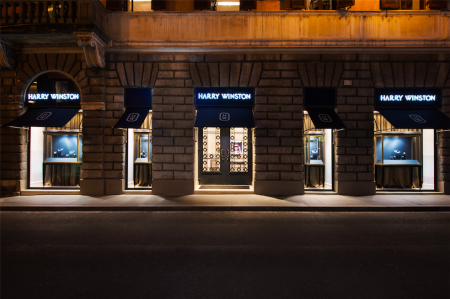 THE HOUSE OF HARRY WINSTON OPENS ITS FIRST RETAIL SALON IN ROME