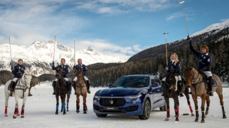 A St Moritz con Maserati e La Martina