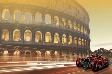 Il primo Grand Prix Storico di Roma
