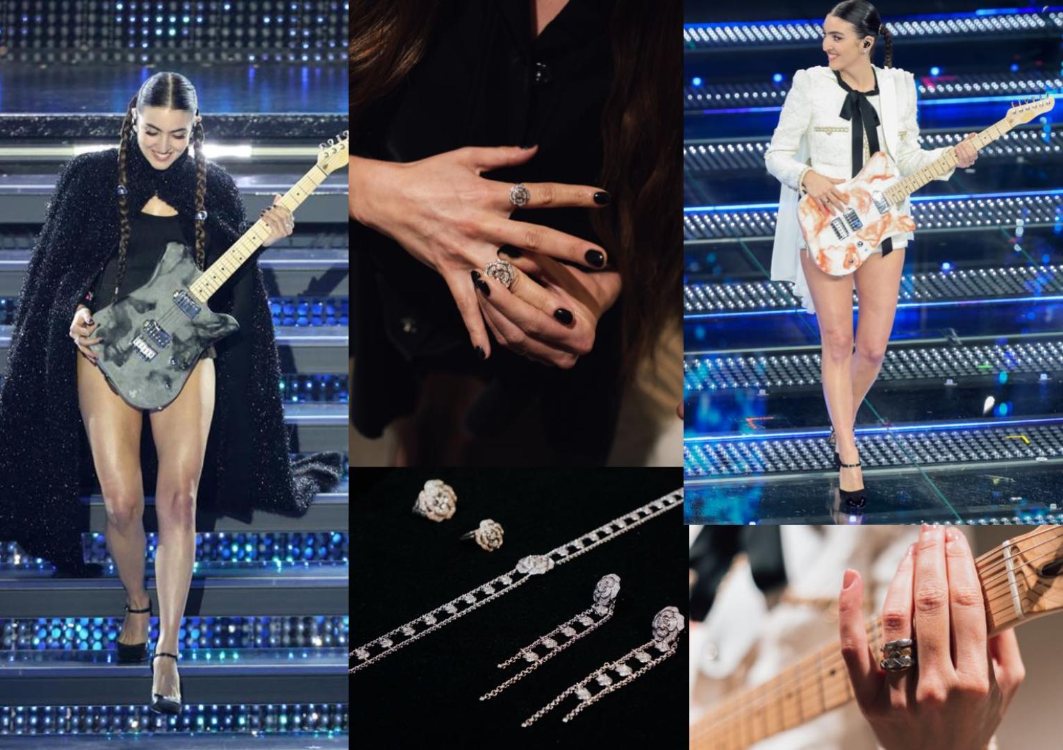 Chanel sul palco di Sanremo 