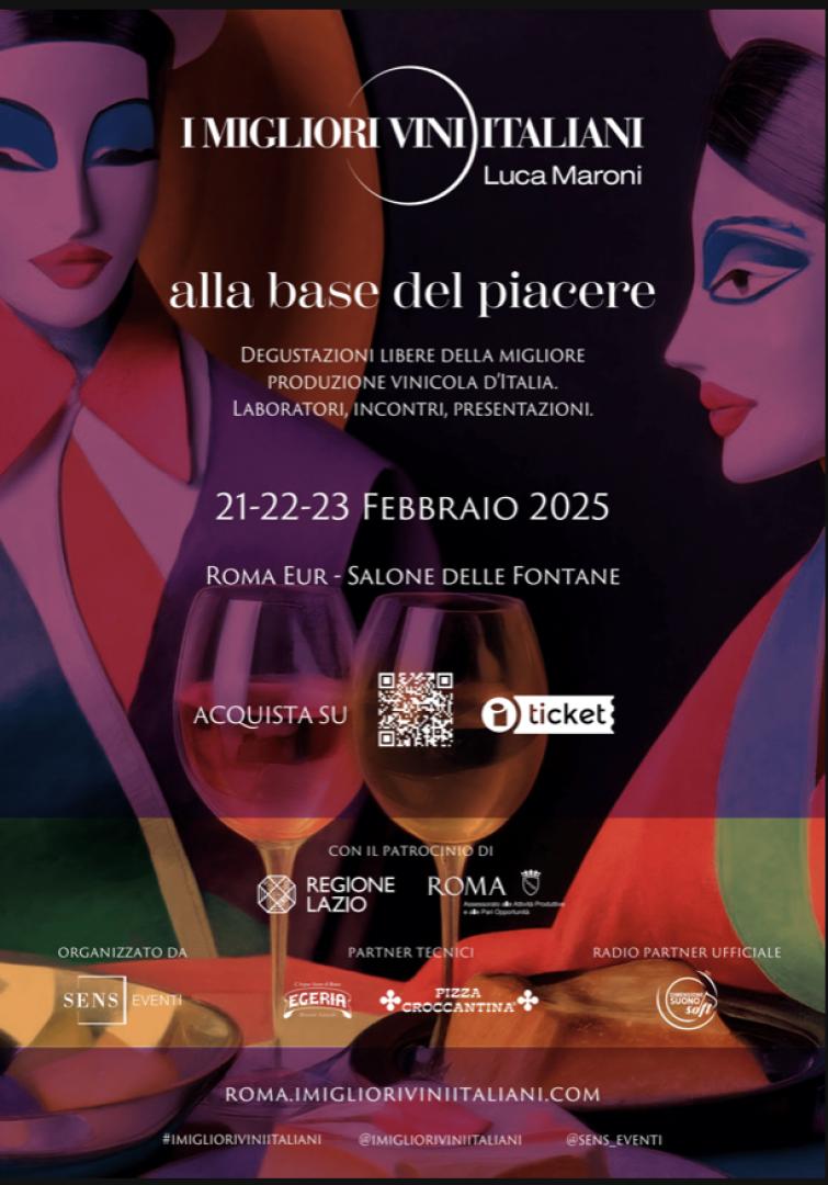Per i wine lovers, al via I Migliori Vini Italiani 2025
