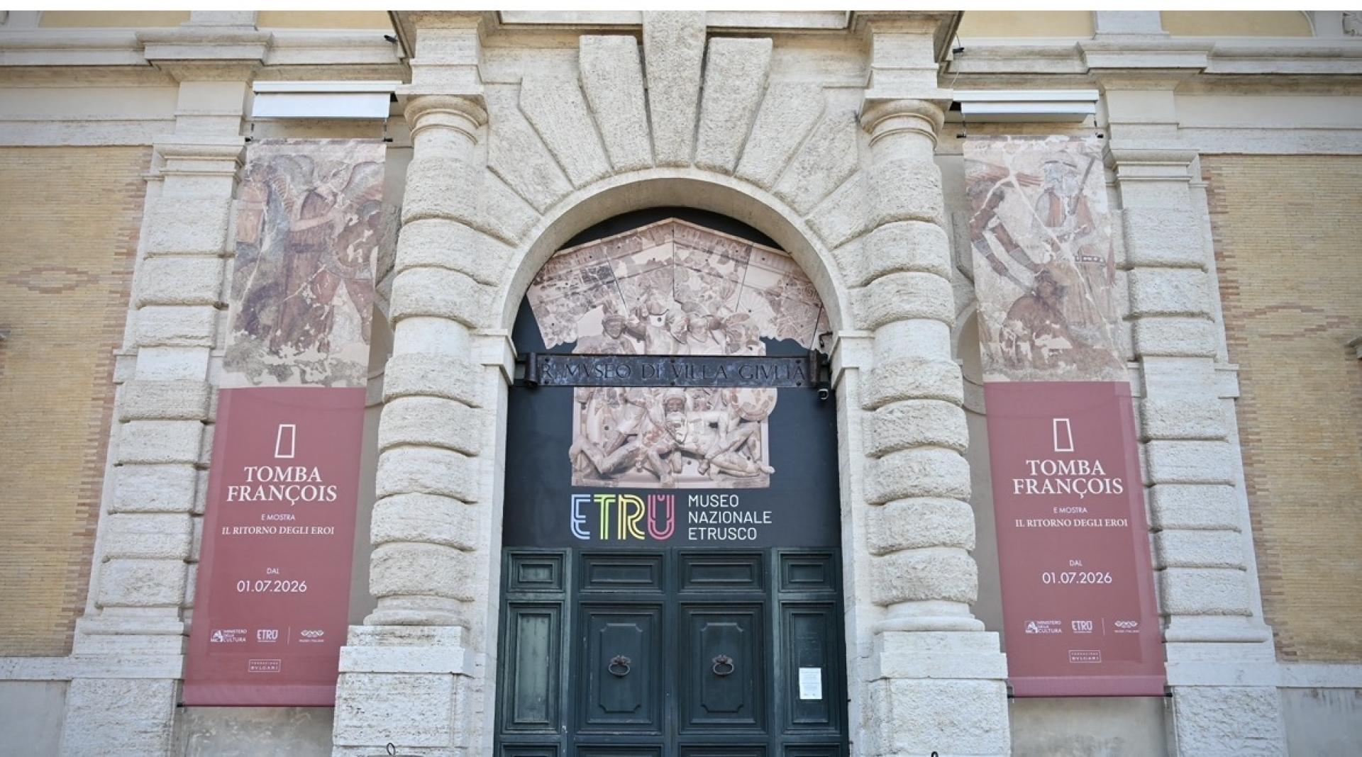 Il glamour segreto della Tomba François torna a vivere a Villa Giulia