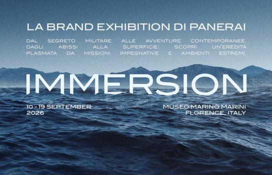 L’universo Panerai in mostra a Firenze con “Immersion”