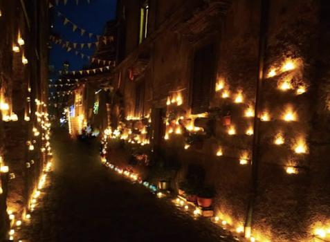 La meraviglia della Notte delle Candele