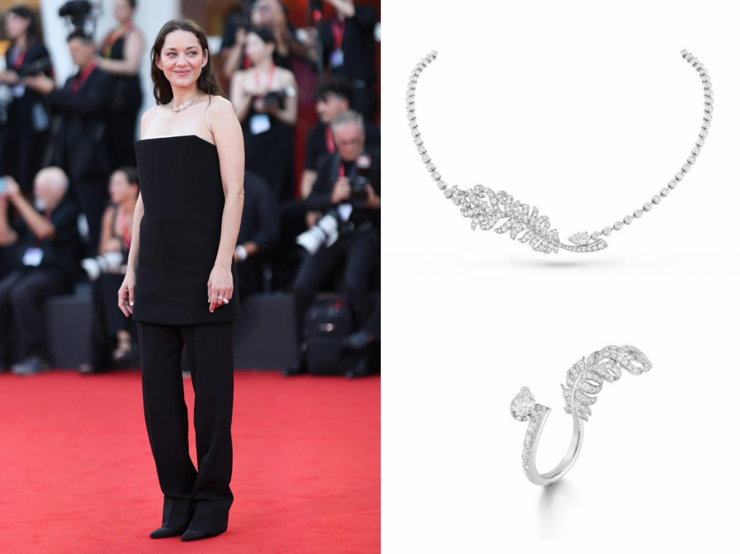 Marillon Cotillard brilla sotto il segno della Piuma Chanel 