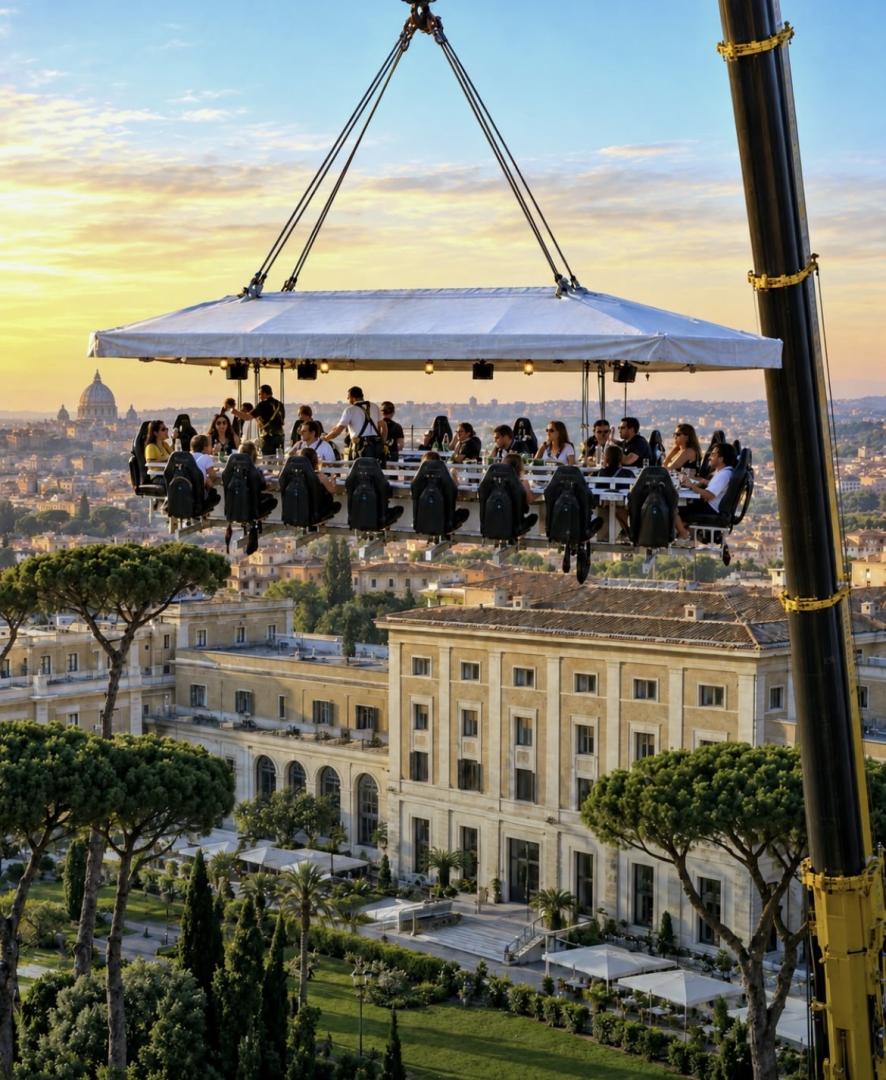 Dinner in the sky