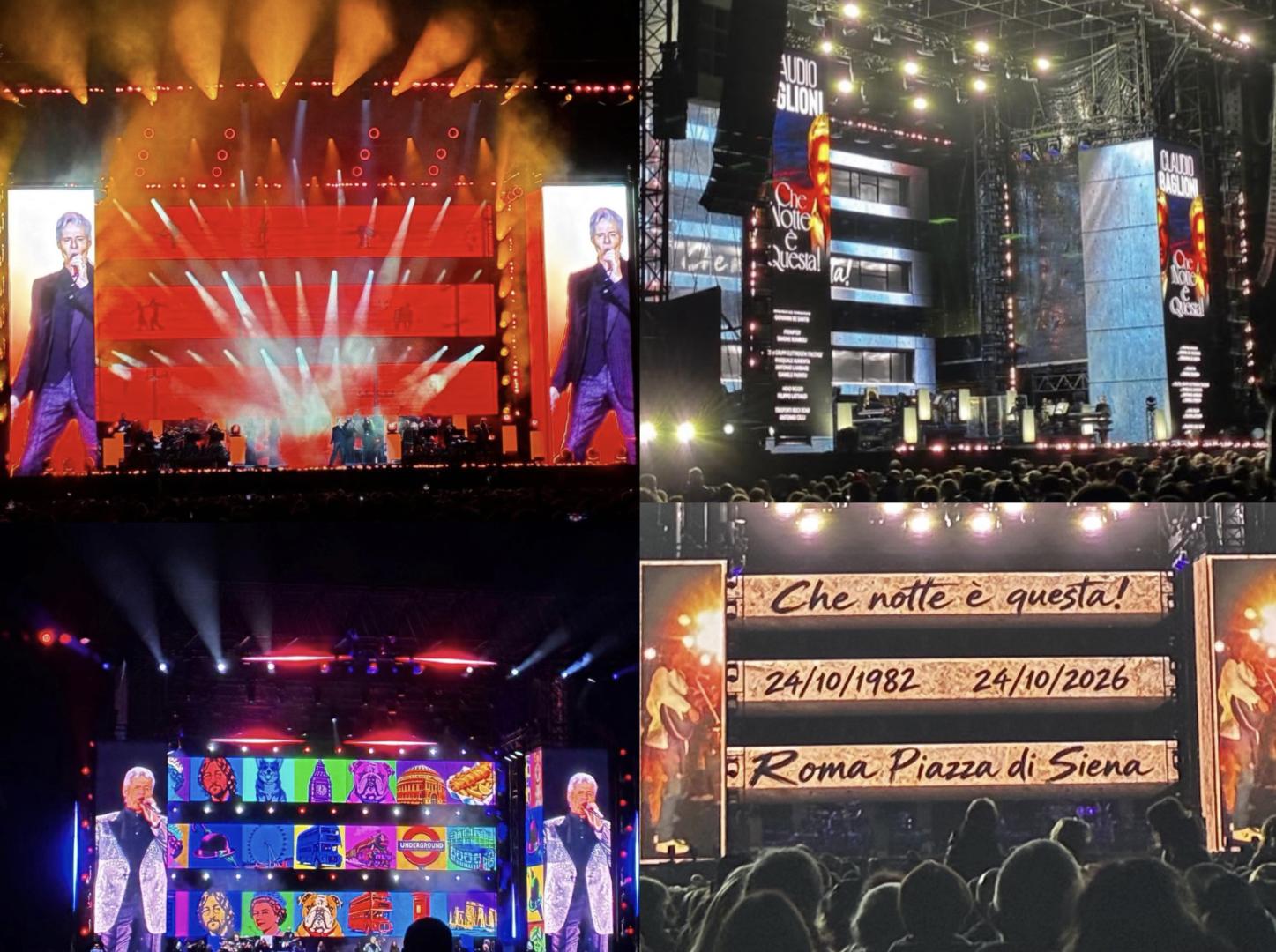 Che notte è questa: Claudio Baglioni incanta a Piazza di Siena